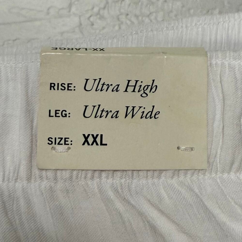 Abercrombie & Fitch Ultra High Rise Ultra Wide Leg Crinkle Pants Size XXL - Picture 3 of 5